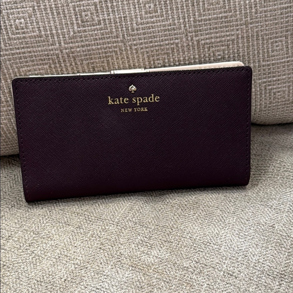 Kate Spade Dark Purple Wallet